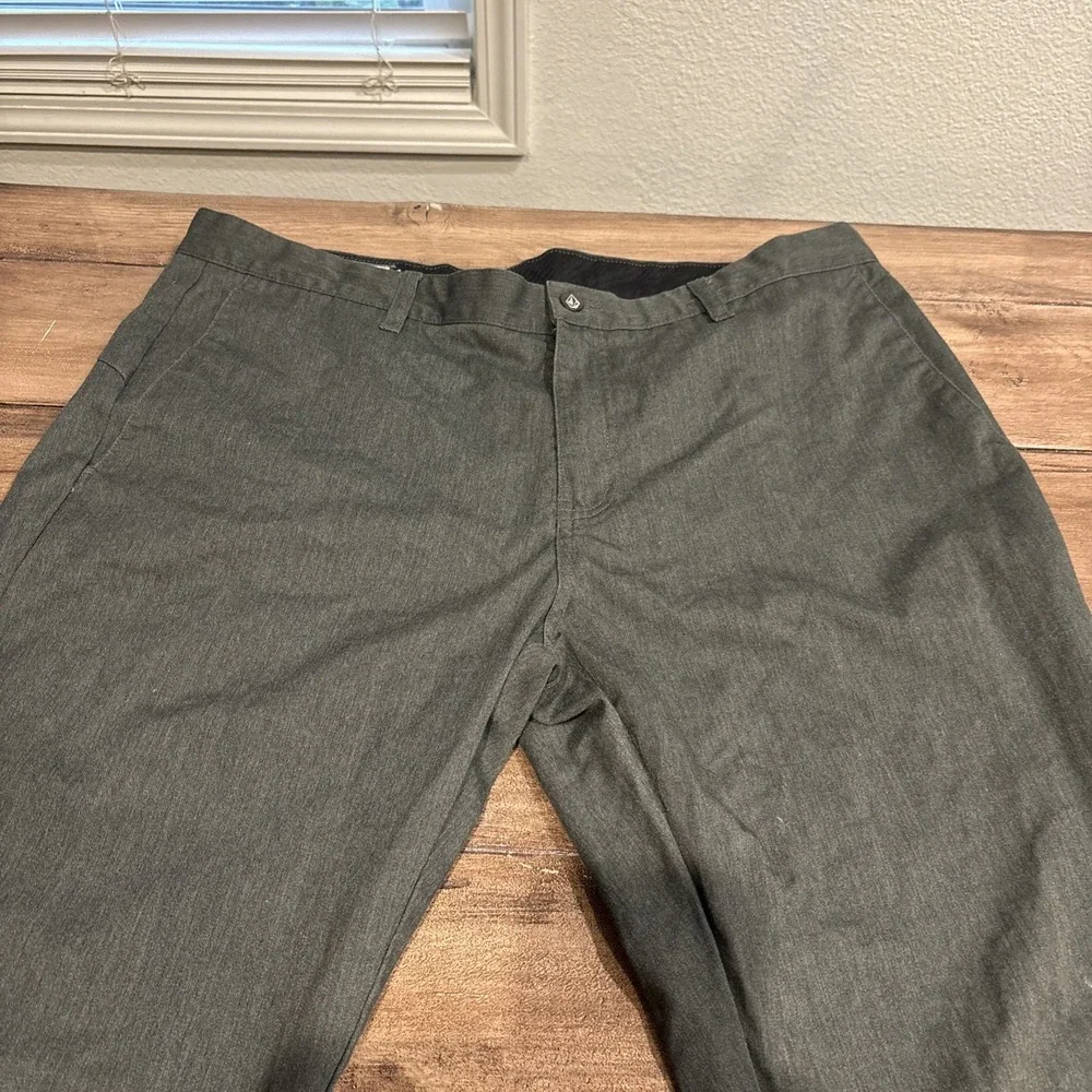 Volcom Stone 38x32 GraySkateboarding Chino Straight Fit Pants Skater